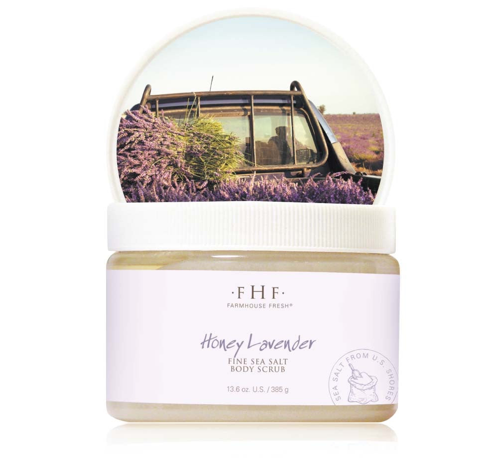 Honey Lavender Sea Salt Body Polish