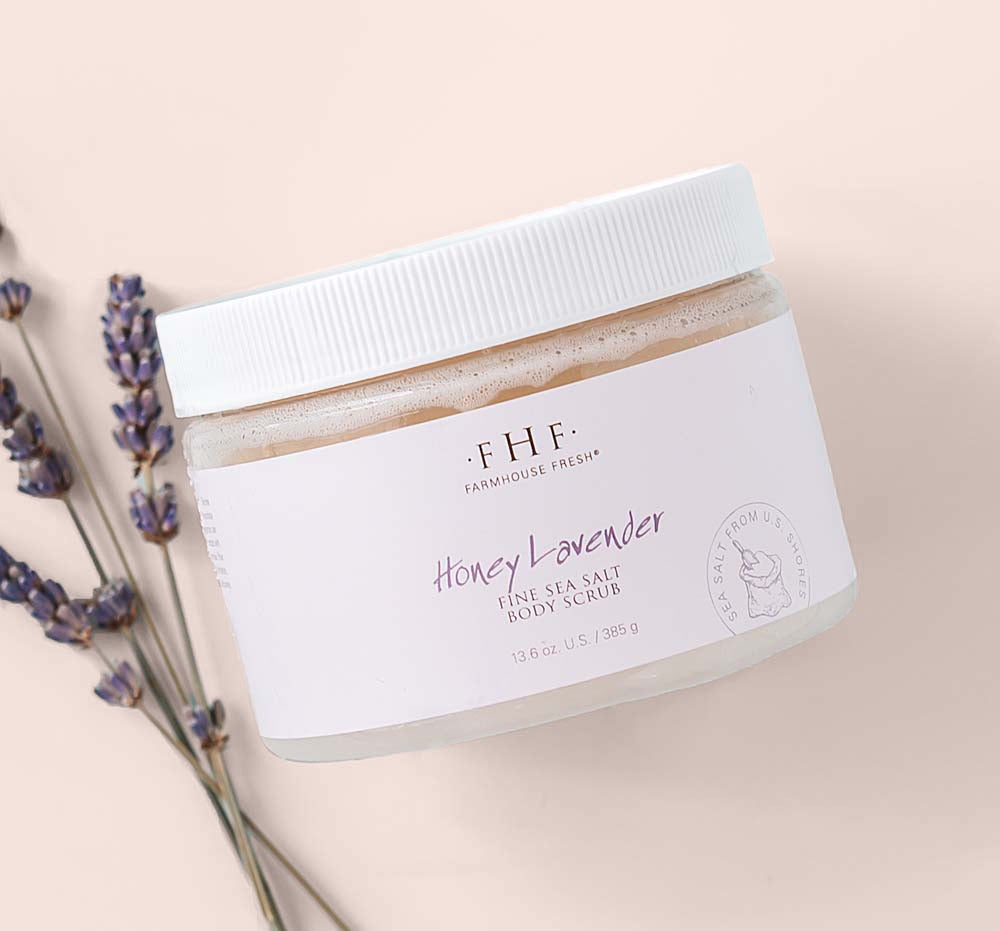 Honey Lavender Sea Salt Body Polish
